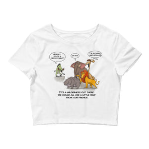 It's A Wilderness Women’s Crop Tee