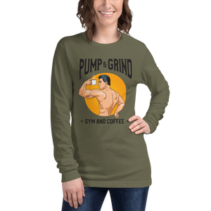 Pump & Grind Unisex Long Sleeve Tee