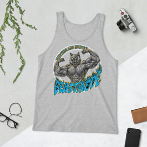 Beastmode (Blue) Unisex Tank