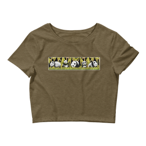 PANDAMONIUM! Women’s Crop Tee