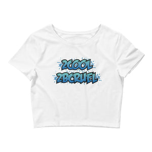 2Cool (Aqua) Women’s Crop Tee