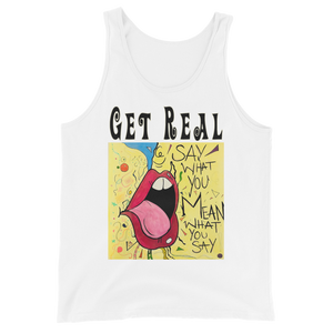 Say What You Mean Unisex Tank