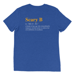 Scary B Unisex Triblend Tee
