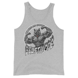Beastmode (White) Unisex Tank