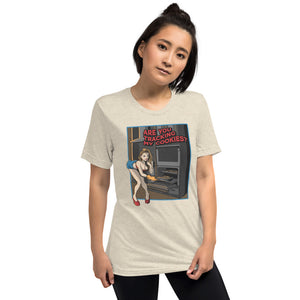Tracking My Cookies #1 Unisex Triblend Tee
