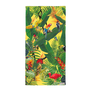Winged Forest Towel (Yellow)