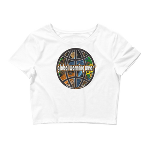 GWW Rainforest Blue Snake Women’s Crop Tee