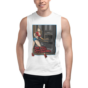 Tracking My Cookies #2 Unisex Muscle Shirt