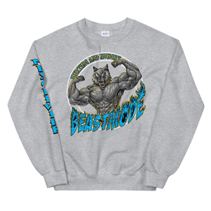 Beastmode (Blue) Unisex Sweatshirt