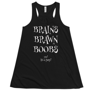 It's a Party Women's Flowy Racerback Tank