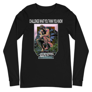 Thinker Unisex Long Sleeve Tee
