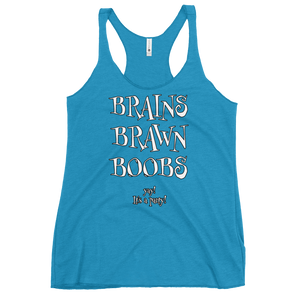 It's a Party Women's Triblend Racerback Tank