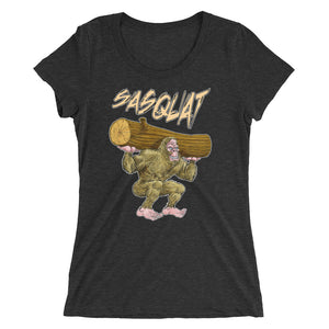 Sasquat Toon Women's Triblend Tee