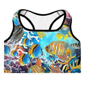 Barrier Reef Padded Sports Bra