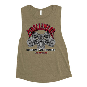 Musclewear LA (Red) Women's Muscle Tank
