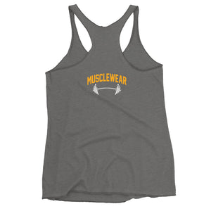Play The Game Women's Triblend Racerback Tank
