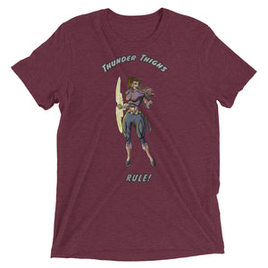 Thunder Thighs Unisex Triblend Tee