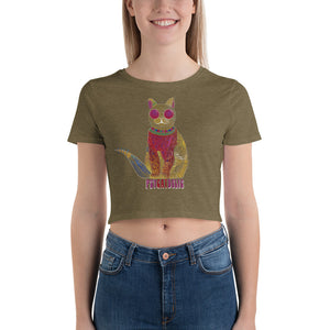 Psycatdelic Women’s Crop Tee