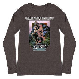 Thinker Unisex Long Sleeve Tee