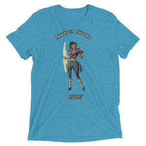 Thunder Thighs Unisex Triblend Tee