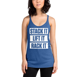 Stack It Women's Triblend Racerback Tank