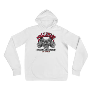 Musclewear LA (Red) Unisex Fleece Hoodie