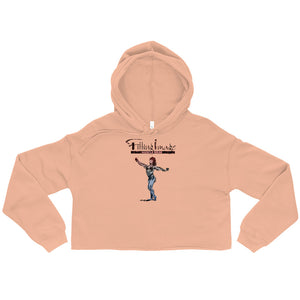 Fitting Image Firesky Women's Cropped Hoodie