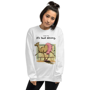 Camel Toe Unisex Sweatshirt