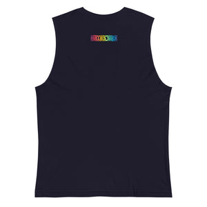 Bullies Suck Rainbow Unisex Muscle Shirt