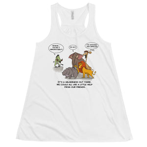 It's A Wilderness Women's Flowy Racerback Tank