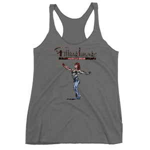 Fitting Image Firesky Women's Triblend Racerback Tank