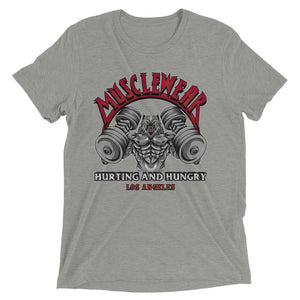 Musclewear LA (Red) Unisex Triblend Tee