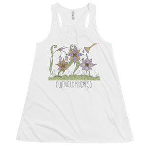 Cultivate Kindness Women's Flowy Racerback Tank