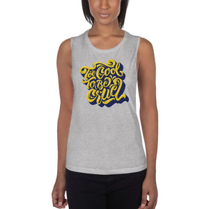 2Cool (Yellow) Women's Muscle Tank