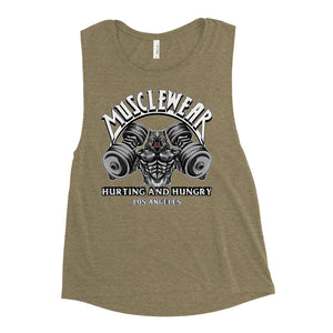 Musclewear LA (White) Women's Muscle Tank