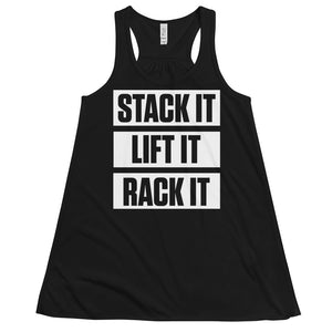 Stack It Women's Flowy Racerback Tank