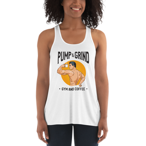 Pump & Grind Women's Flowy Racerback Tank