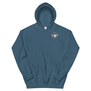 Musclewear LA (White) Unisex Heavyweight Hoodie