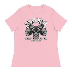 Musclewear LA (White) Women's Relaxed Tee
