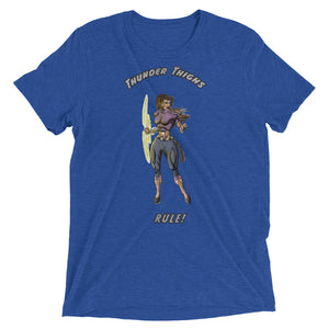 Thunder Thighs Unisex Triblend Tee