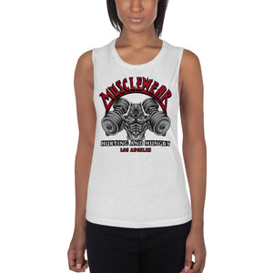 Musclewear LA (Red) Women's Muscle Tank