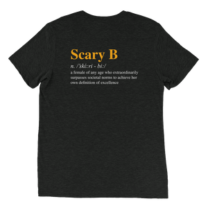 Scary B Unisex Triblend Tee