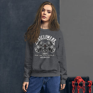 Musclewear LA (White) Unisex Sweatshirt