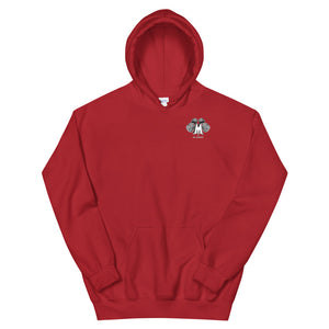Musclewear LA (White) Unisex Heavyweight Hoodie
