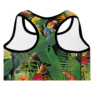 Winged Forest Padded Sports Bra