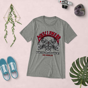 Musclewear LA (Red) Unisex Triblend Tee