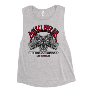 Musclewear LA (Red) Women's Muscle Tank