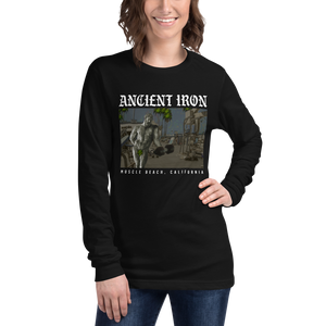 Ancient Iron Muscle Beach Unisex Long Sleeve Tee
