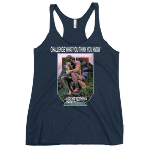 Thinker Women's Triblend Racerback Tank