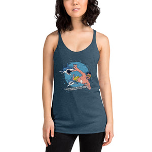 Lose Your Head Women's Triblend Racerback Tank